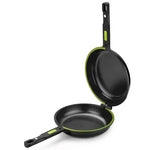 Sartén Dupla para Tortillas Bra Prior A121465/ Ø24cm/ Aluminio fundido/ Apta para Inducción - PixelPlaza