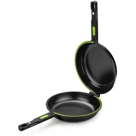 Sartén Dupla para Tortillas Bra Prior A121466/ Ø20cm/ Aluminio fundido/ Apta para Inducción - PixelPlaza