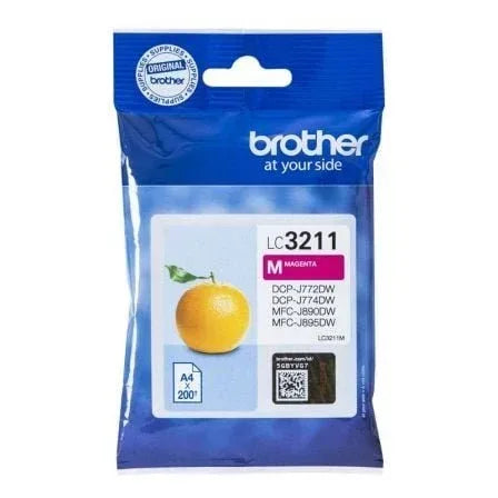 Cartucho de Tinta Original Brother LC-3211M/ Magenta - PixelPlaza