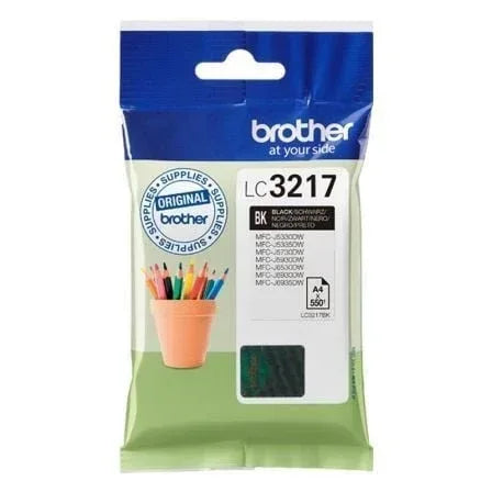 Cartucho de Tinta Original Brother LC-3217BK/ Negro - PixelPlaza