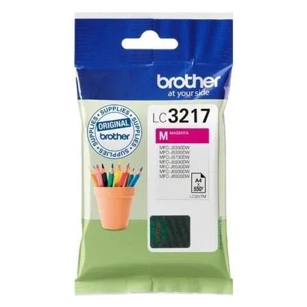 Cartucho de Tinta Original Brother LC-3217M/ Magenta - PixelPlaza