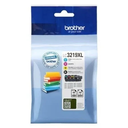 Cartucho de Tinta Original Brother LC-3219XL Alta Capacidad Multipack/ Cian/ Magenta/ Amarillo/ Negro - PixelPlaza