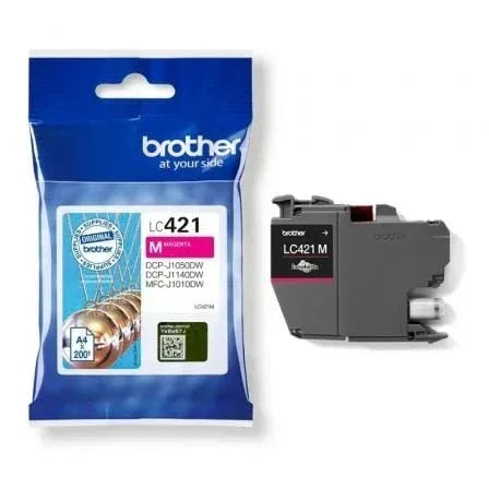 Cartucho de Tinta Original Brother LC421/ Magenta - PixelPlaza