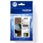 Cartucho de Tinta Original Brother LC422VAL Multipack/ Cian/ Magenta/ Amarillo/ Negro - PixelPlaza