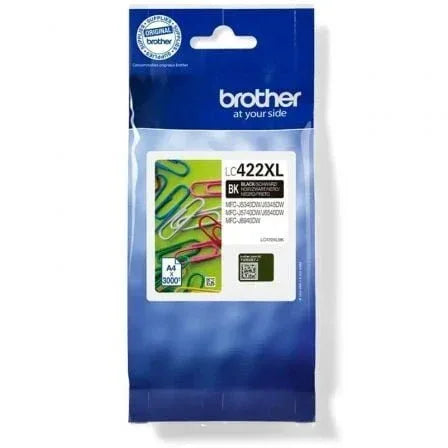 Cartucho de Tinta Original Brother LC-422 XL Alta Capacidad/ Negro - PixelPlaza