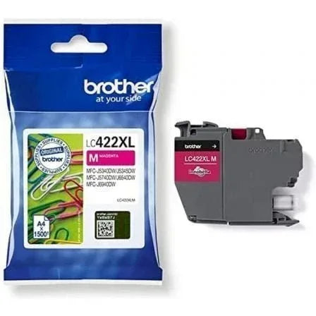 Cartucho de Tinta Original Brother LC-422 XL Alta Capacidad/ Magenta - PixelPlaza