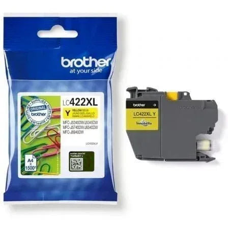 Cartucho de Tinta Original Brother LC-422 XL Alta Capacidad/ Amarillo - PixelPlaza