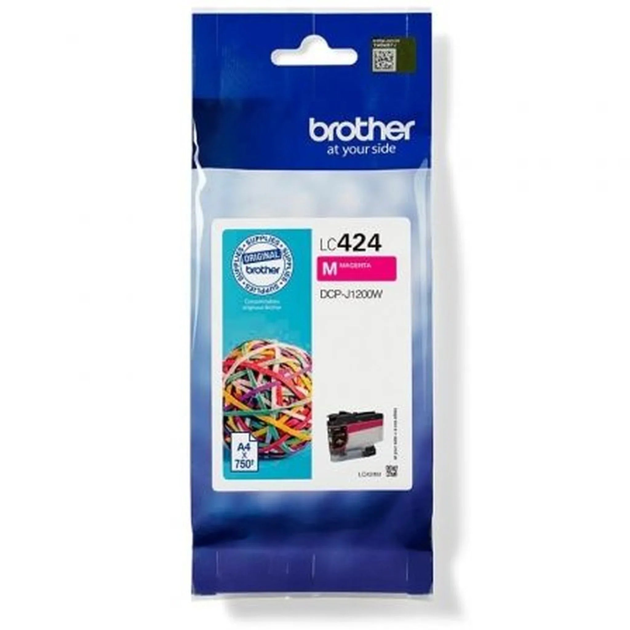 Cartucho de Tinta Original Brother LC424M/ Magenta - PixelPlaza