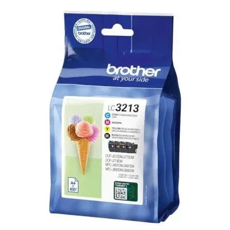 Cartucho de Tinta Original Brother LC-3213VAL Multipack/ Cian/ Magenta/ Amarillo/ Negro - PixelPlaza