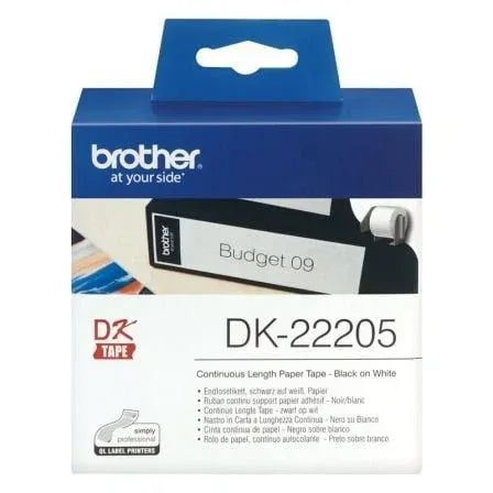 Rollo de Papel Continuo Original Brother DK-22205 - PixelPlaza