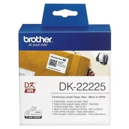 Rollo de Papel Continuo Original Brother DK-22225 - PixelPlaza