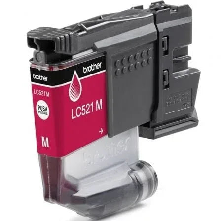 Cartucho de Tinta Original Brother LC521M/ Magenta - PixelPlaza