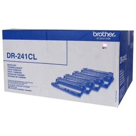 Tambor de Imagen Original Brother DR-241CL Multipack/ Cian/ Magenta/ Amarillo/ Negro - PixelPlaza
