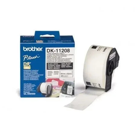 Rollo de Etiquetas Original Brother DK-11208 - PixelPlaza