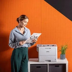 Impresora Láser Monocromo Brother HL-L6410DN Dúplex/ Blanca - PixelPlaza
