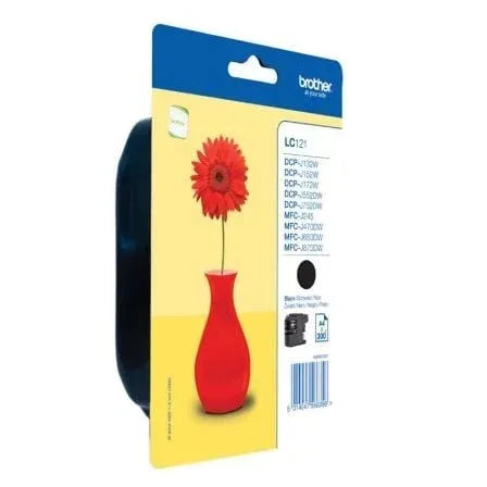Cartucho de Tinta Original Brother LC-121/ Negro - PixelPlaza