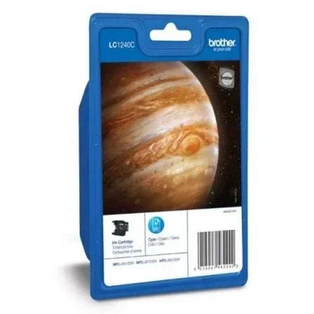 Cartucho de Tinta Original Brother LC-1240C/ Cian - PixelPlaza