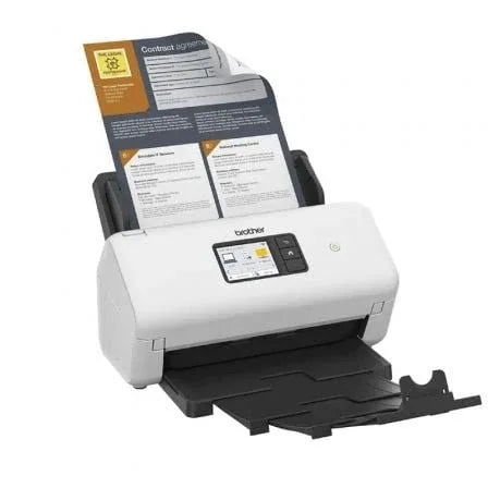 Escáner Documental Brother ADS-4500W con Alimentador de Documentos ADF/ Doble cara - PixelPlaza