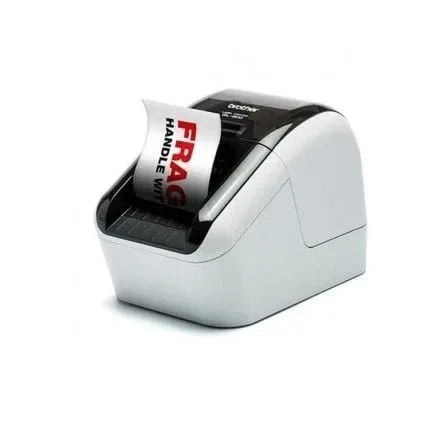 Impresora de Etiquetas Brother QL-800/ Térmica/ Ancho etiqueta 62mm/ USB/ Blanca y Negra - PixelPlaza