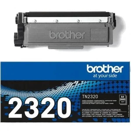 Tóner Original Brother TN-2320/ Negro - PixelPlaza