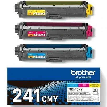 Tóner Original Brother TN241CMY Multipack/ Cian/ Magenta/ Amarillo - PixelPlaza