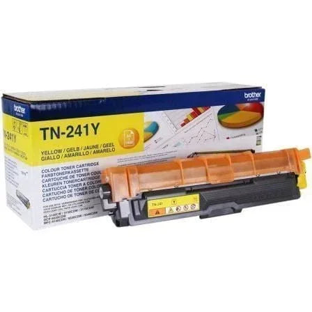 Tóner Original Brother TN-241Y/ Amarillo - PixelPlaza