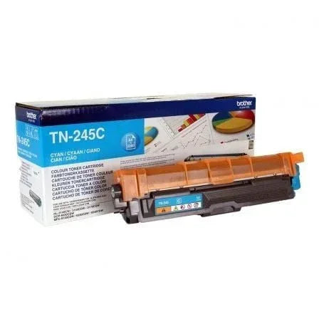 Tóner Original Brother TN-245C Alta Capacidad/ Cian - PixelPlaza