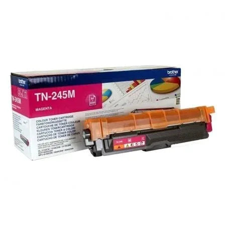 Tóner Original Brother TN-245M Alta Capacidad/ Magenta - PixelPlaza