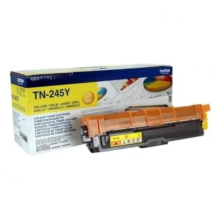 Tóner Original Brother TN-245Y Alta Capacidad/ Amarillo - PixelPlaza