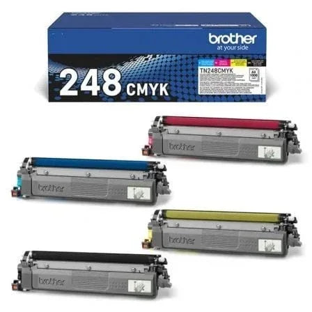 Tóner Original Brother TN-248VAL Multipack/ Negro/ Cian/ Magenta/ Amarillo - PixelPlaza