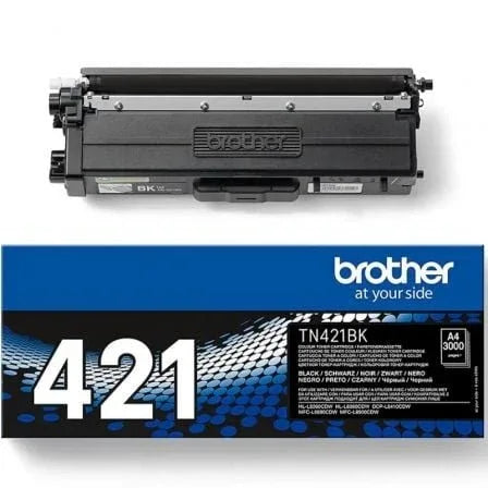 Tóner Original Brother TN-421BK/ Negro - PixelPlaza