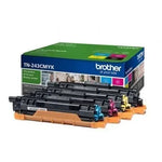 Tóner Original Brother TN-243CMYK Multipack/ Cian/ Magenta/ Amarillo/ Negro - PixelPlaza