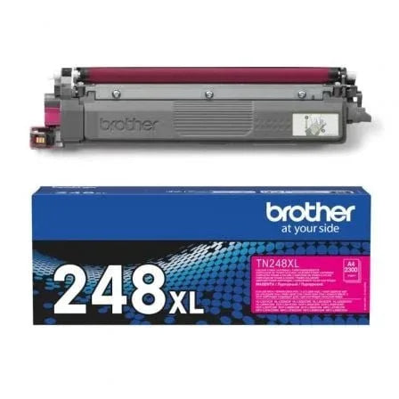 Tóner Original Brother TN248XLM Alta Capacidad/ Magenta - PixelPlaza