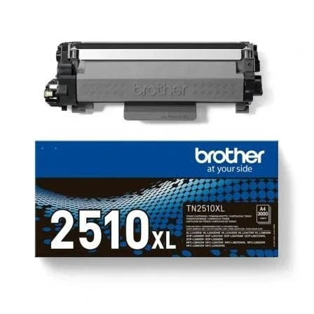 Tóner Original Brother TN2510XL Alta Capacidad/ Negro - PixelPlaza