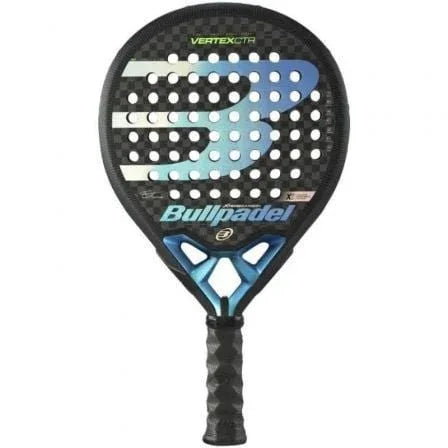 Pala de Pádel Bullpadel Vertex 02 Control Proline 2020 (Fede Chingotto)/ Azul y Negra - PixelPlaza