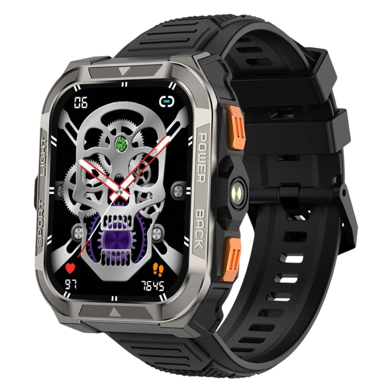 Blackview W80 Pro Negro 1,91 pulgadas TFT GPS 15 días +100 deportes 1ATM Smartwatch