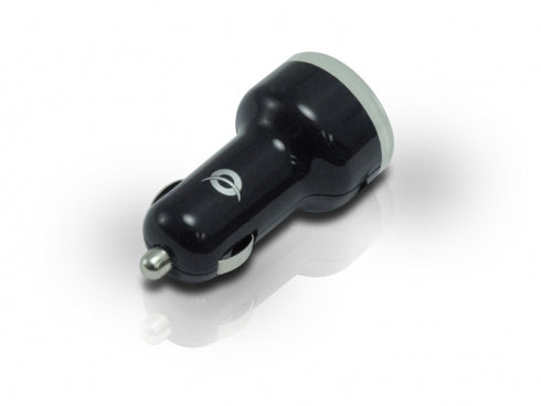 Cargador mechero coche usb conceptronic x2