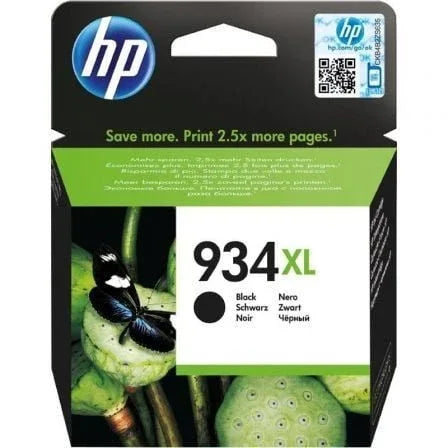 Cartucho de Tinta Original HP nº934 XL Alta Capacidad/ Negro - PixelPlaza