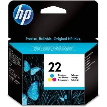 Cartucho de Tinta Original HP nº22/ Tricolor - PixelPlaza