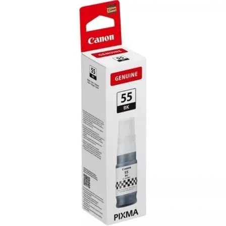 Botella de Tinta Original Canon GI-55/ Negro - PixelPlaza