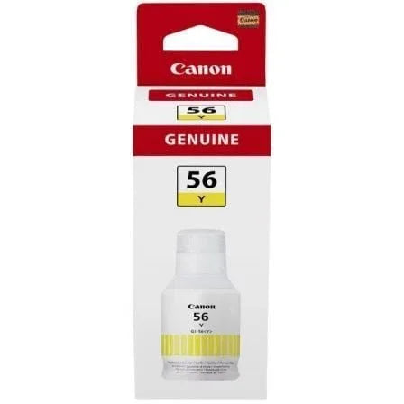 Botella de Tinta Original Canon GI-56/ Amarilla - PixelPlaza