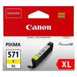 Cartucho tinta Canon cli - 571y xl amarillo mg5751 mg6851 mg7750