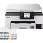 Multifunción Recargable Canon MAXIFY GX1050 MegaTank 3 en 1 WiFi/ Dúplex/ Pack impresora + consumibles XL/ Blanca - PixelPlaza