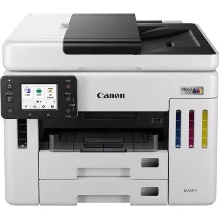 Multifunción Recargable Canon MAXIFY GX7150 MegaTank WiFi/ Dúplex/ Fax/ Blanca - PixelPlaza