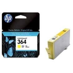 Cartucho tinta HP 364 cb320ee amarillo 3ml d5460 · b8550 · c6380 · c5380