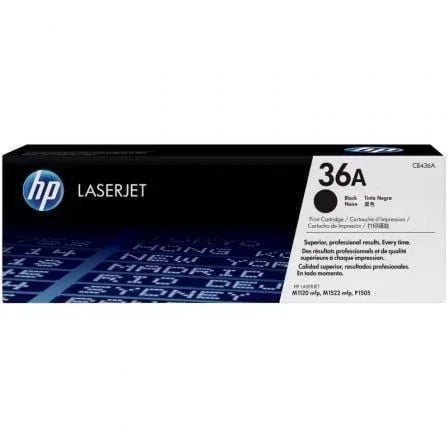 Tóner Original HP nº36A/ Negro - PixelPlaza