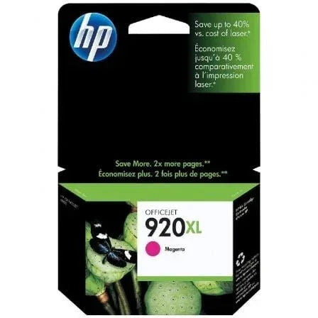 Cartucho de Tinta Original HP nº920 XL Alta Capacidad/ Magenta - PixelPlaza