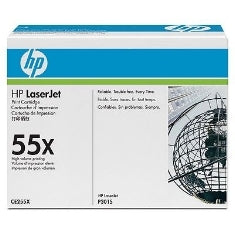 Toner HP 55x ce255x negro 12500 paginas ce528a · ce526a