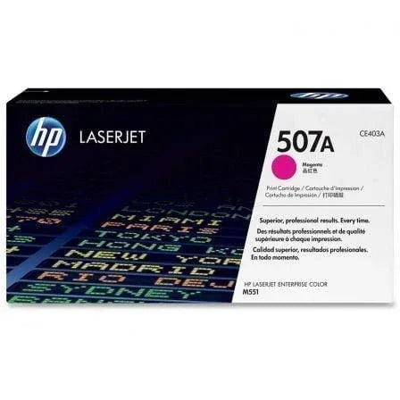 Tóner Original HP nº507A/ Magenta - PixelPlaza