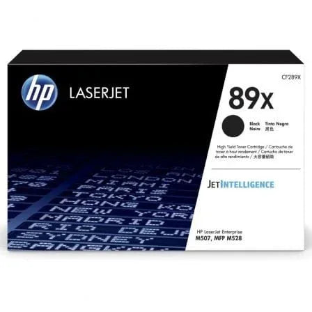 Tóner Original HP nº89X XL Alta Capacidad/ Negro - PixelPlaza